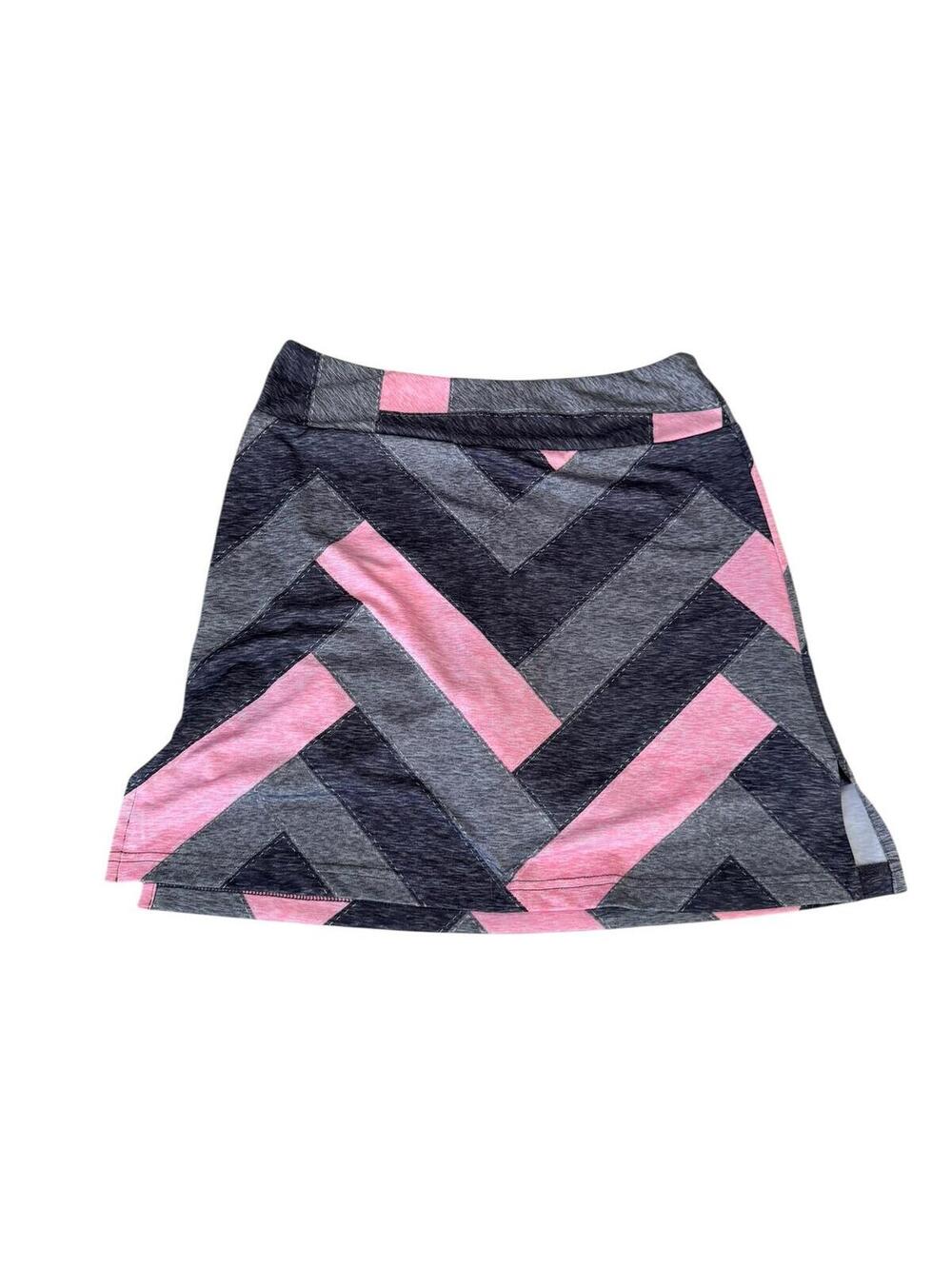 Golftini Pink & Gray Golf Skort Size Small Tennis Pickleball Athletic Skirt